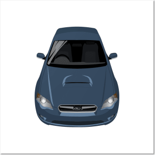 Legacy B4 GT 4th gen 2003-2005 - Dark Blue Posters and Art